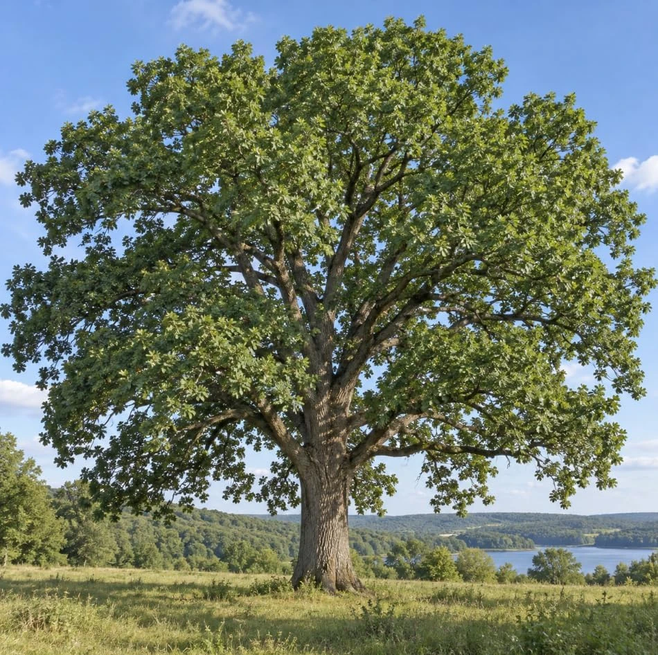 White Oak Tree Sapling Live Plant – 18-24 Inch Tall, 2-3 Years Old, Outdoor - Image 1