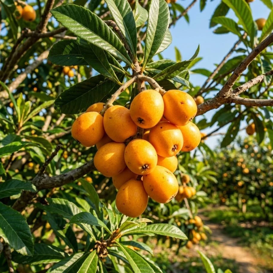 Yellow Loquat Tree Live Plant 8-14" Tall - Tropical Fruit Loquat - Image 6