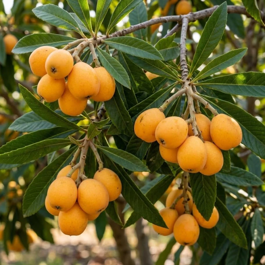 Yellow Loquat Tree Live Plant 8-14" Tall - Tropical Fruit Loquat - Image 7